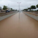 Benicàssim supera los 220 l/m2 de lluvia y Castelló alcanza un registro inédito para mayo