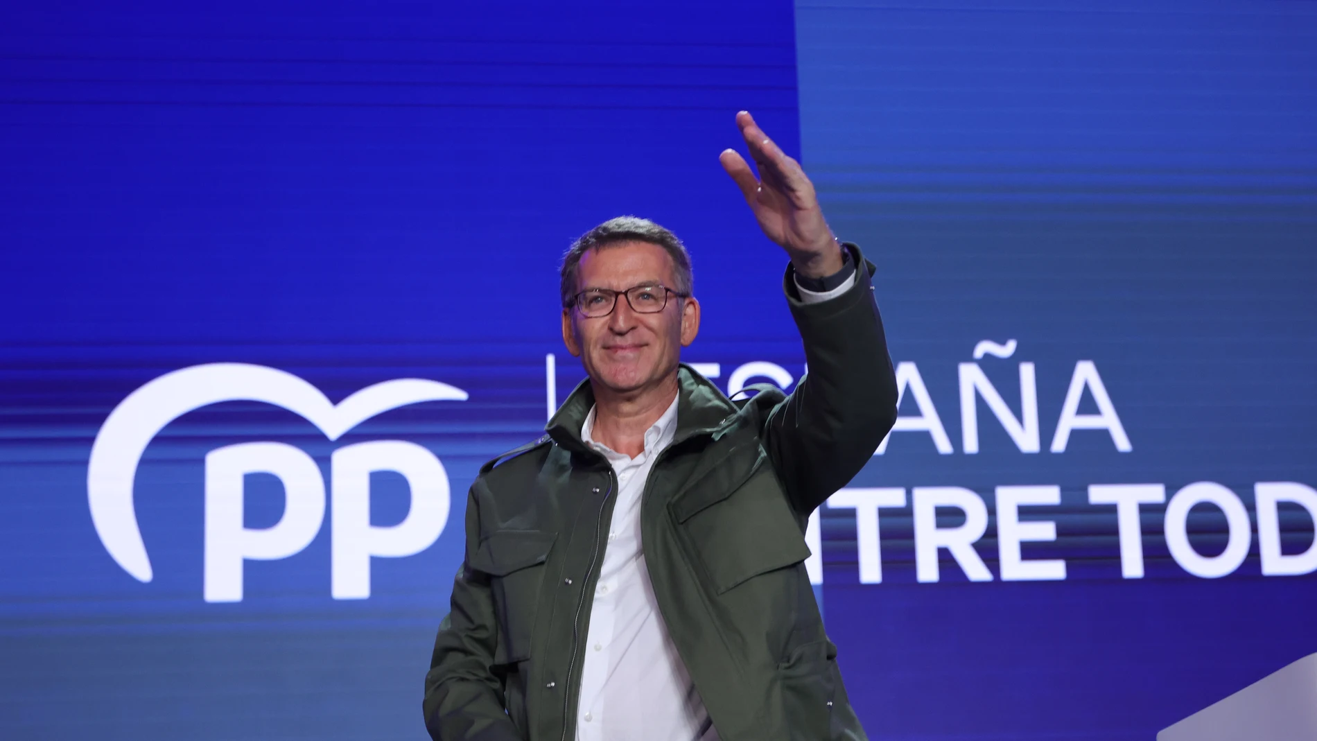 VÍDEO: 28M.-Feijóo pide un voto claro al PP para poner "freno al sanchismo", que "no tiene límites"