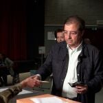 28M/A.- Vara (PSOE) espera una alta participación pese a la lluvia en una jornada que vive "muy tranquilo"