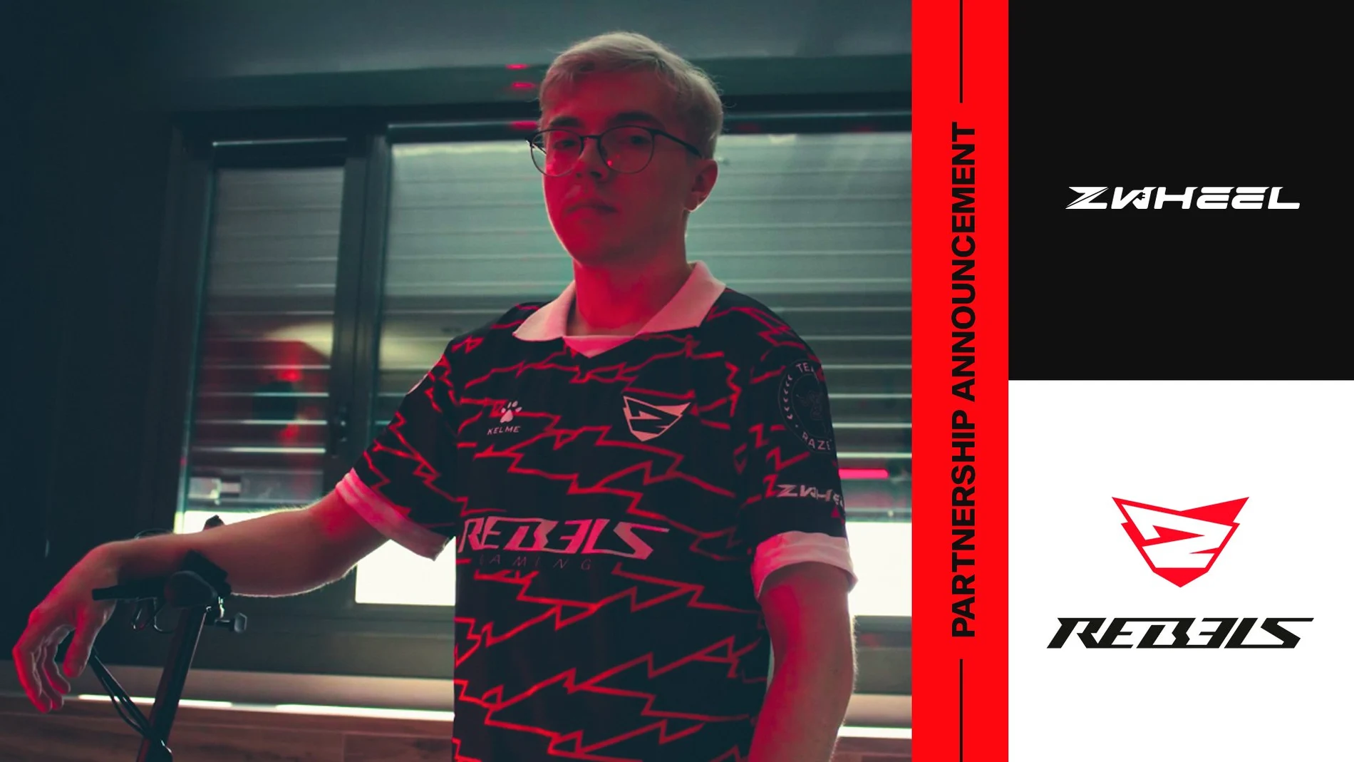 Rebels Gaming ficha a Zwheel como nuevo patrocinio oficial