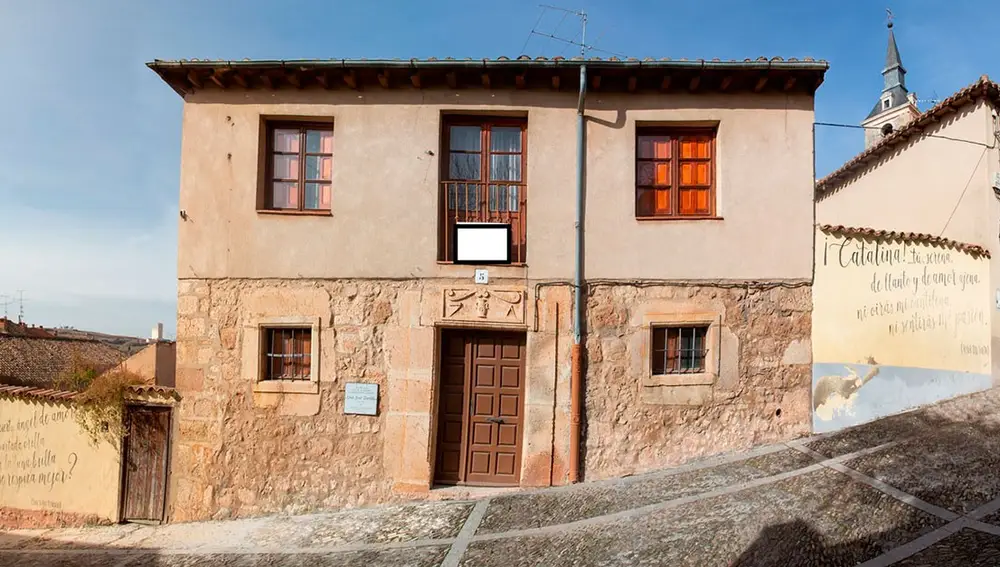 Fachada de la casa donde vivió José Zorrilla