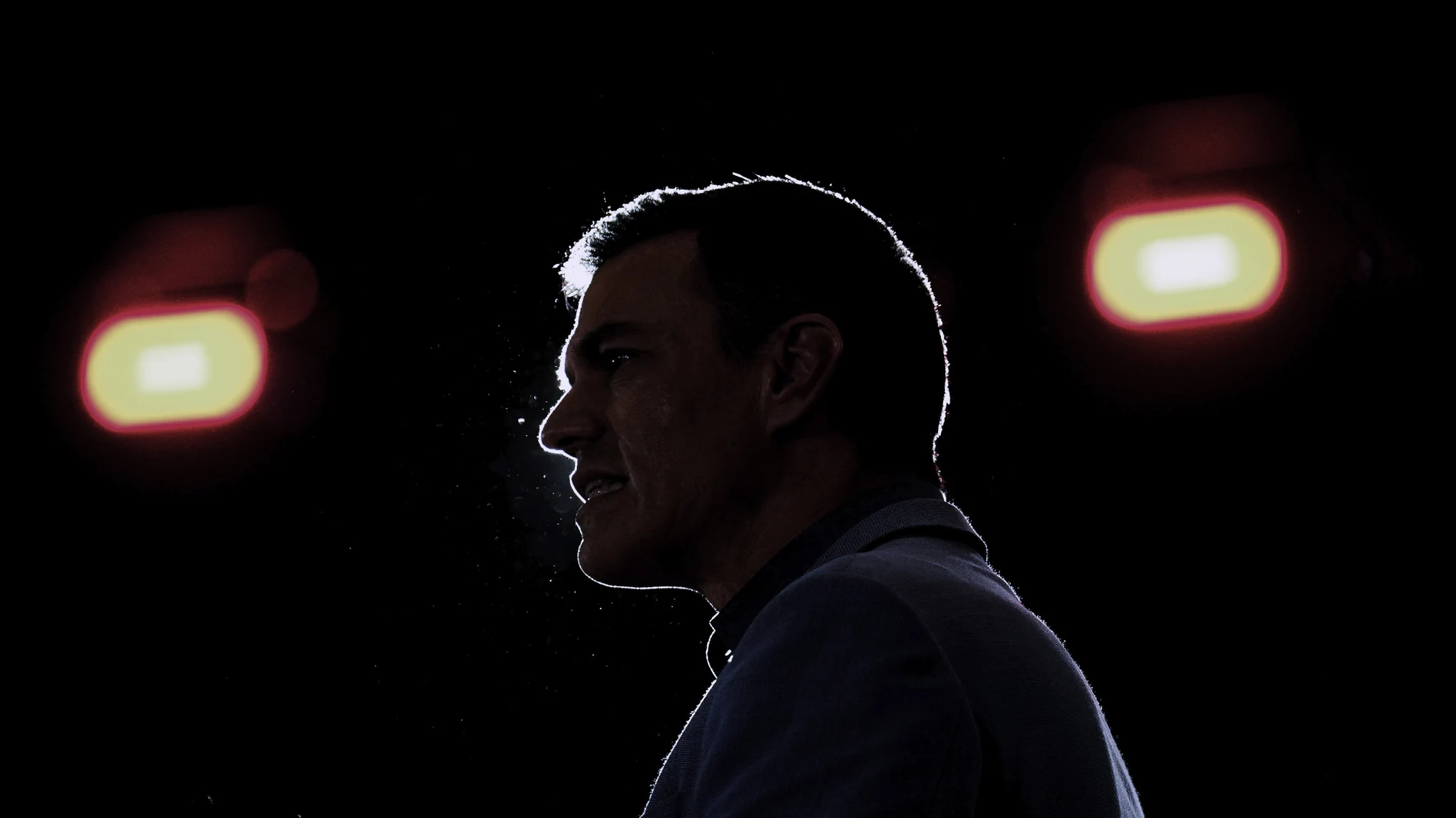 El presidente del Gobierno, Pedro Sánchez, durante el acto de cierre de campaña de las elecciones del 28M que los socialistas celebraron en Barcelona.