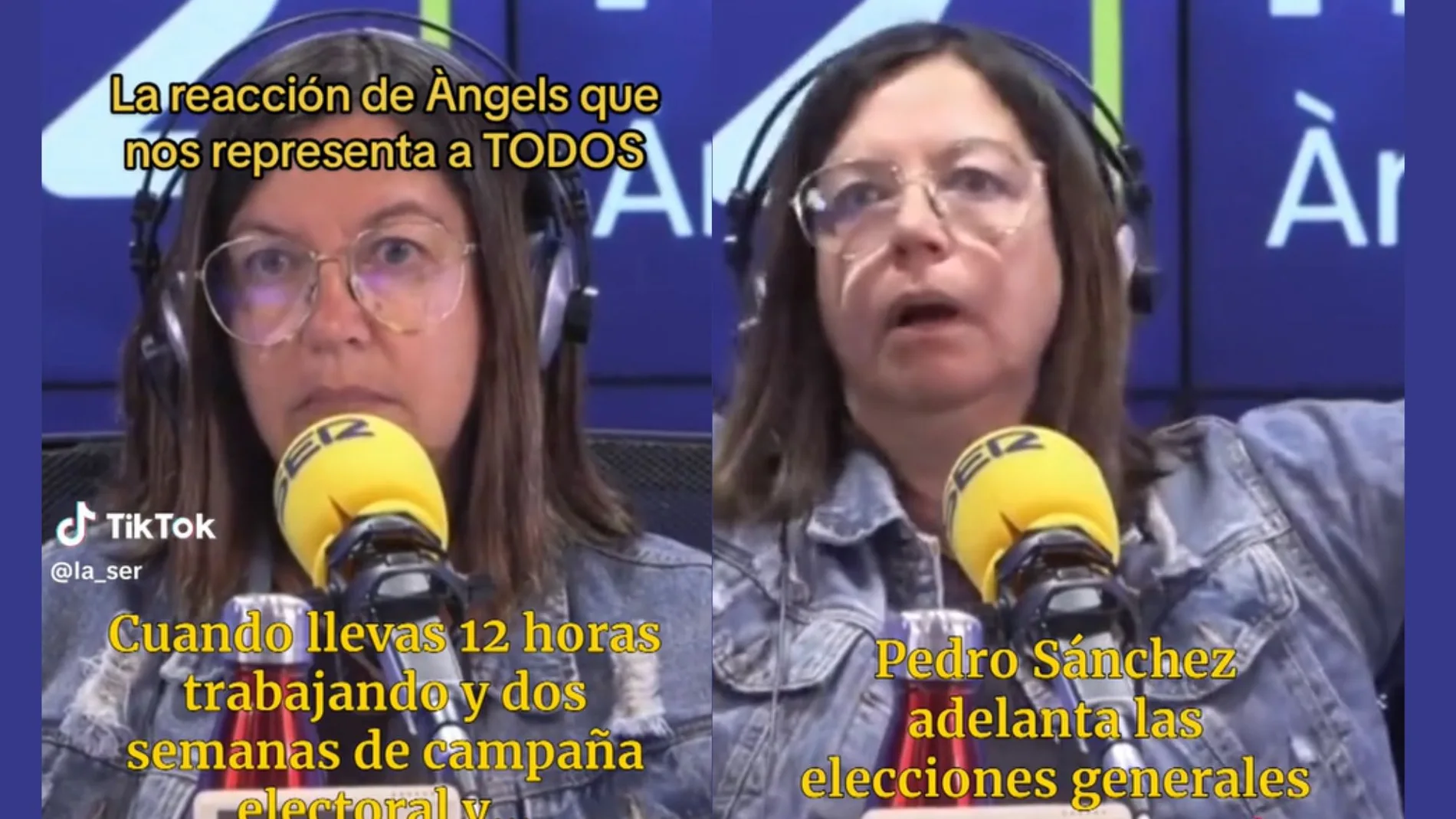 Àngels Barceló reacciona en directo a la decisión de Pedro Sánchez de adelantar las elecciones generales