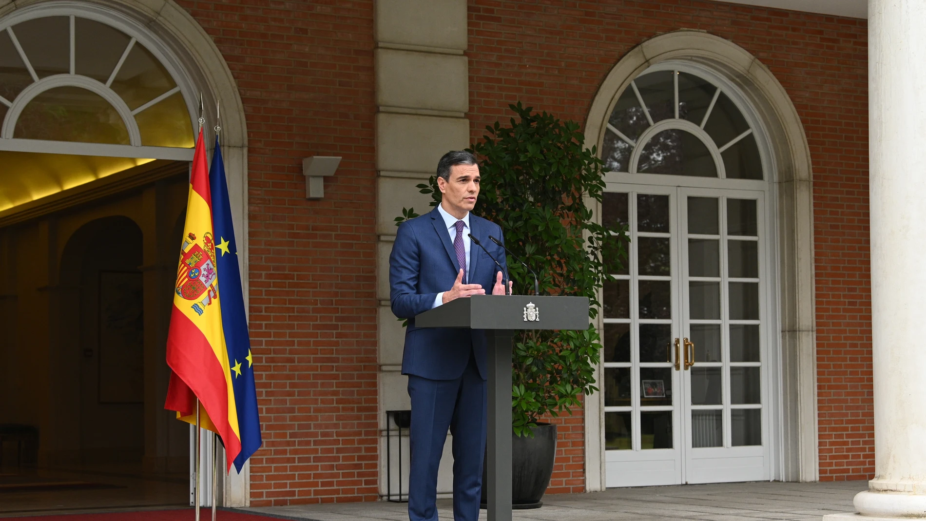 Pedro Sánchez anuncia que adelanta las elecciones generales al 23 de julio.