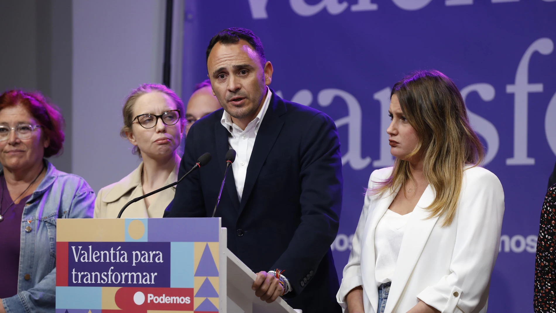 Noche electoral en Podemos.© Jesús G. Feria.