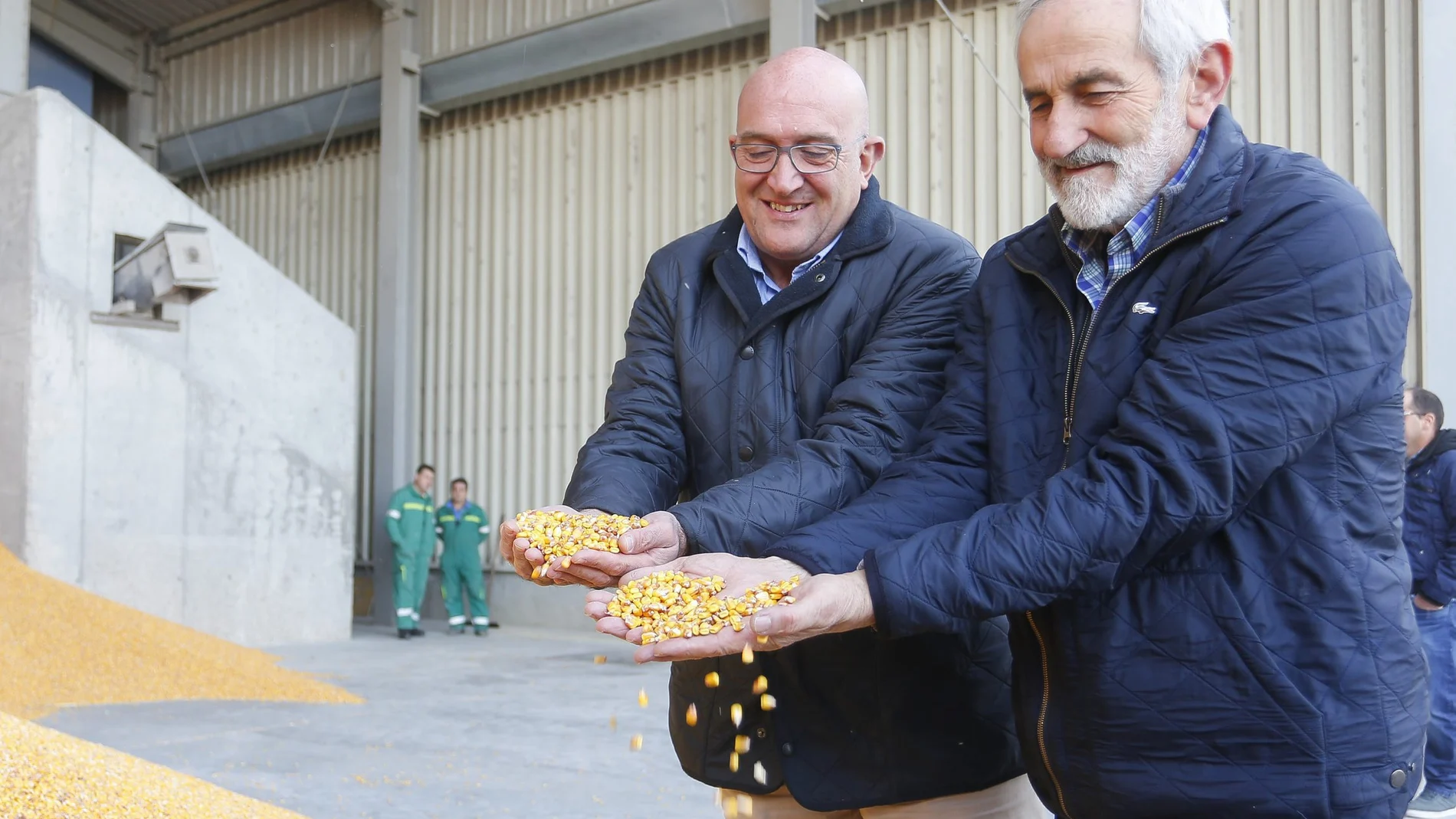 Matías LLorente junto a Jesús Julio Carnero en su etapa como consejero de Agricultura, Ganadería y Desarrollo Rural