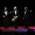 De izquierda a derecha, Jorge Maronna, Carlos López Puccio, Daniel Rabinovich y Carlos Núñez Cortés durante una actuación 