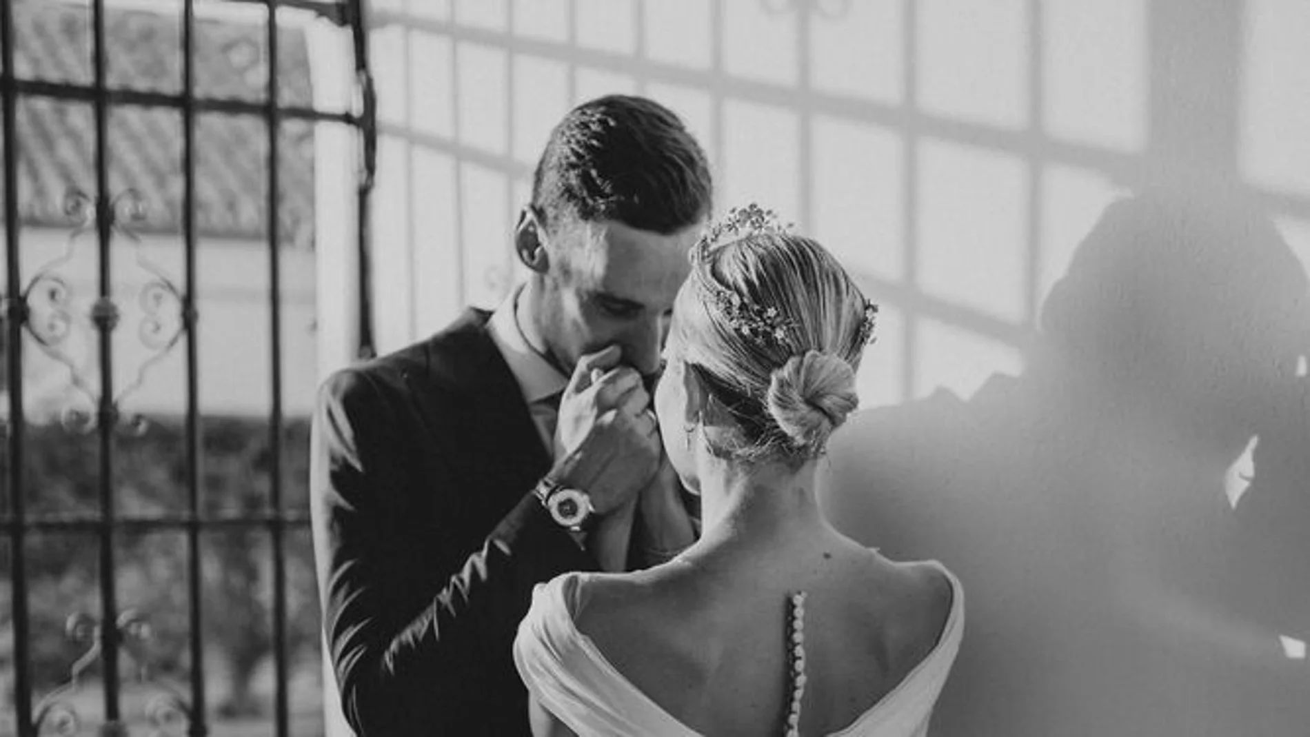 Alba y Sergio, el día de su boda