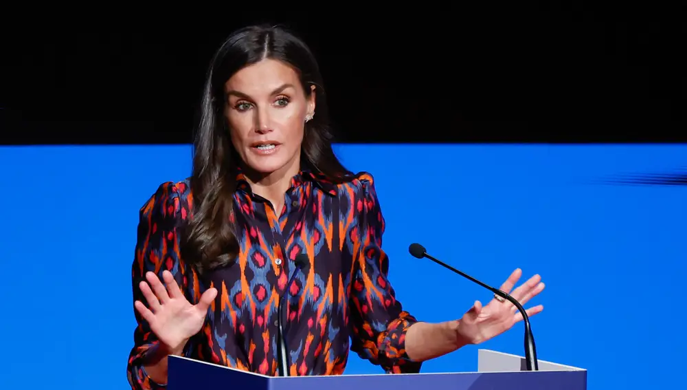 La Reina Letizia en el acto por el Día Mundial de la Cruz Roja y la Media Luna Roja en Madrid