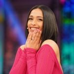 La artista Chanel retratada en el plató de 'El Hormiguero'