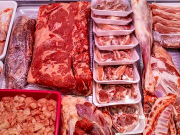 Mostrador de una carnicería cualquiera