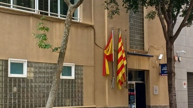 La comisaría en la calle Bolivia