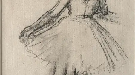 &quot;Danseuse de dos&quot;, de Edgar Degas