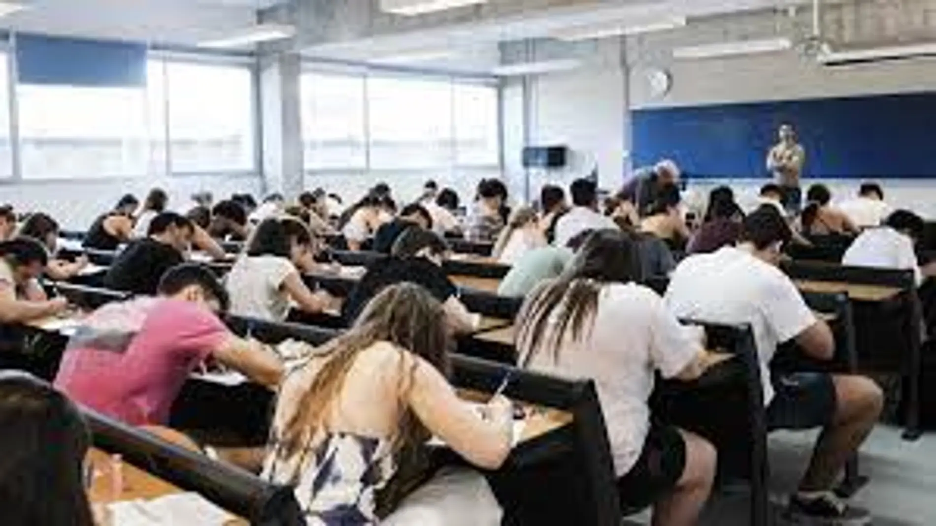 Un examen de Selectividad en Mallorca