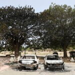 Vandalized university following clashes in Dakar