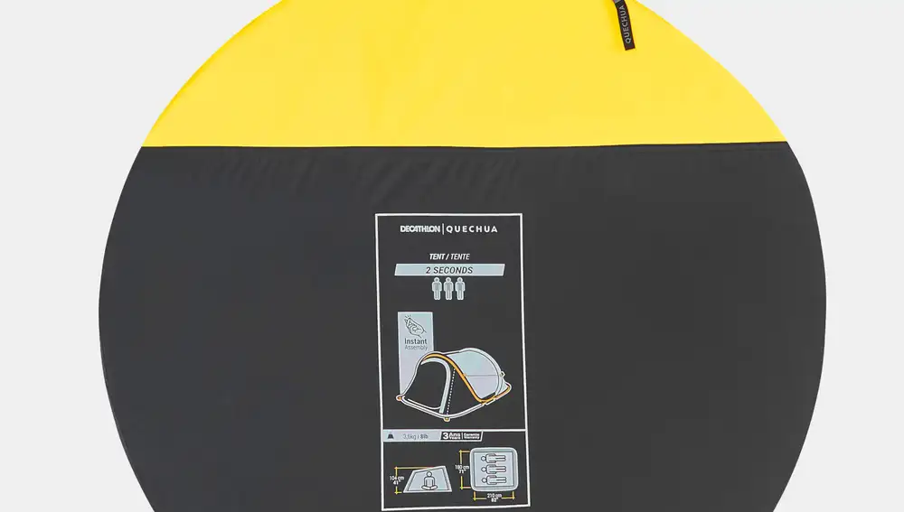Tienda de campaña ligera y fácil de llevar