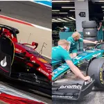 Fernando Alonso y Carlos Sainz miran a lo más alto en el GP de España