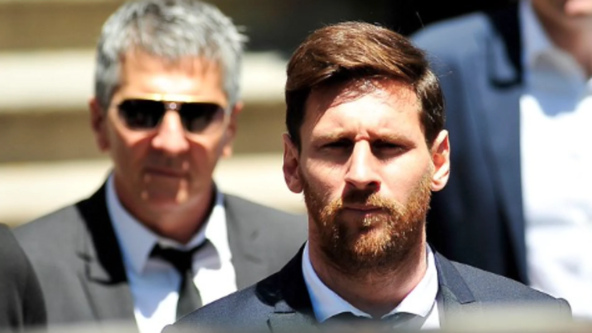 Jorge y Leo Messi