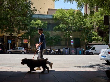 Edificio en ruinas en la calle Goya 52. antiguo Dispensario de la calle Goya. El edificio racionalista, construido entre los a&ntilde;os 1926 y 1928 por el arquitecto Am&oacute;s Salvador Carreras, era el Antiguo Dispensario Antituberculoso. Han pasado los a&ntilde;os y el conjunto contin&uacute;a sin ser restaurado ni rehabilitado. &copy; Alberto R. Rold&aacute;n / Diario La Raz&oacute;n. 05 06 2023 