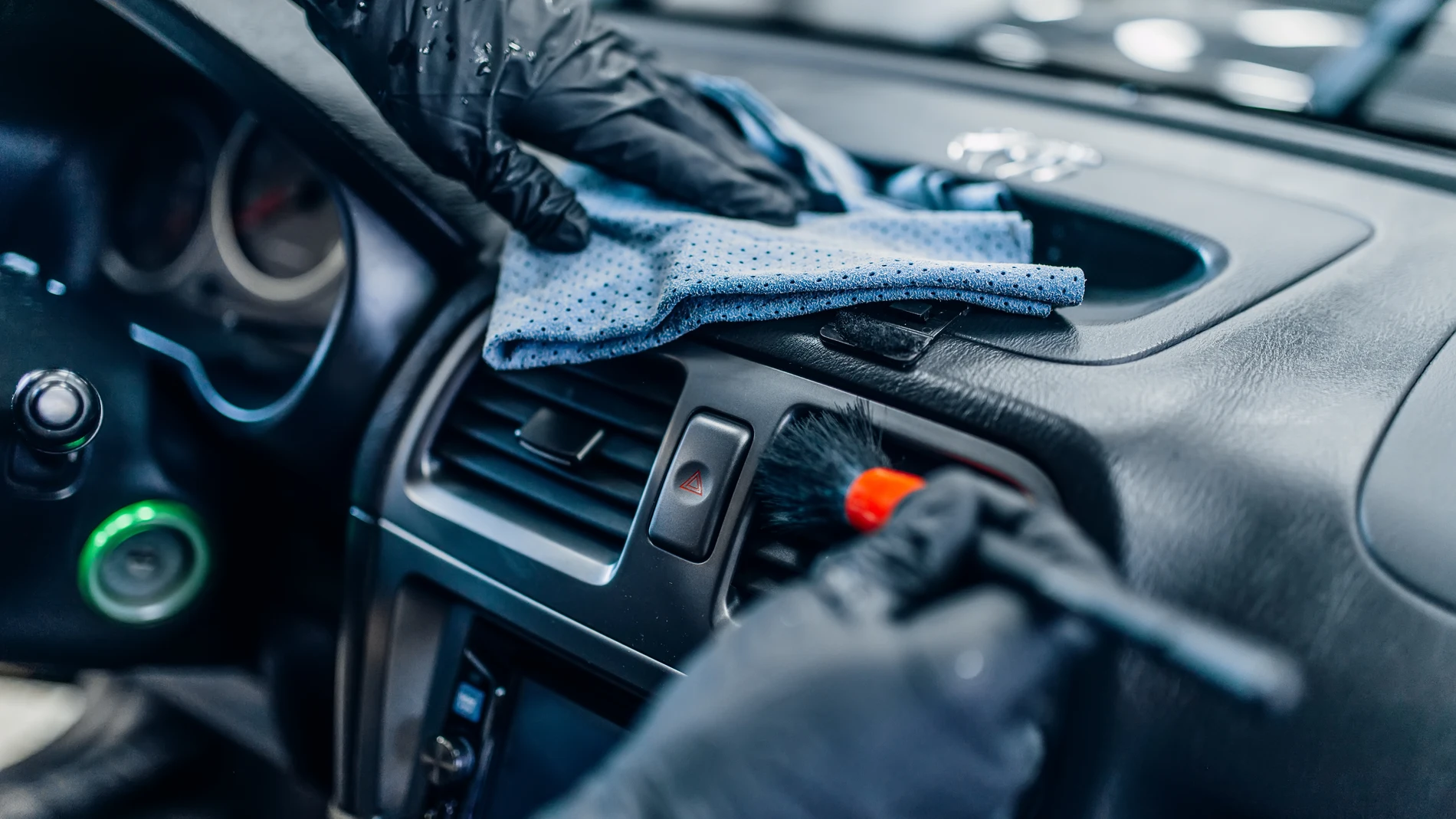 Imagen de archivo del interior de un coche
