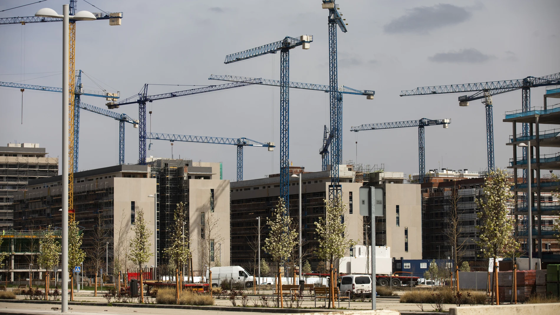 Pisos en construcción