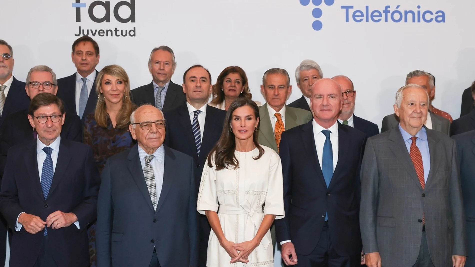 La Reina Letizia acudió a la presentación del informe Fad Juventud, entidad de la que es Presidenta de Honor