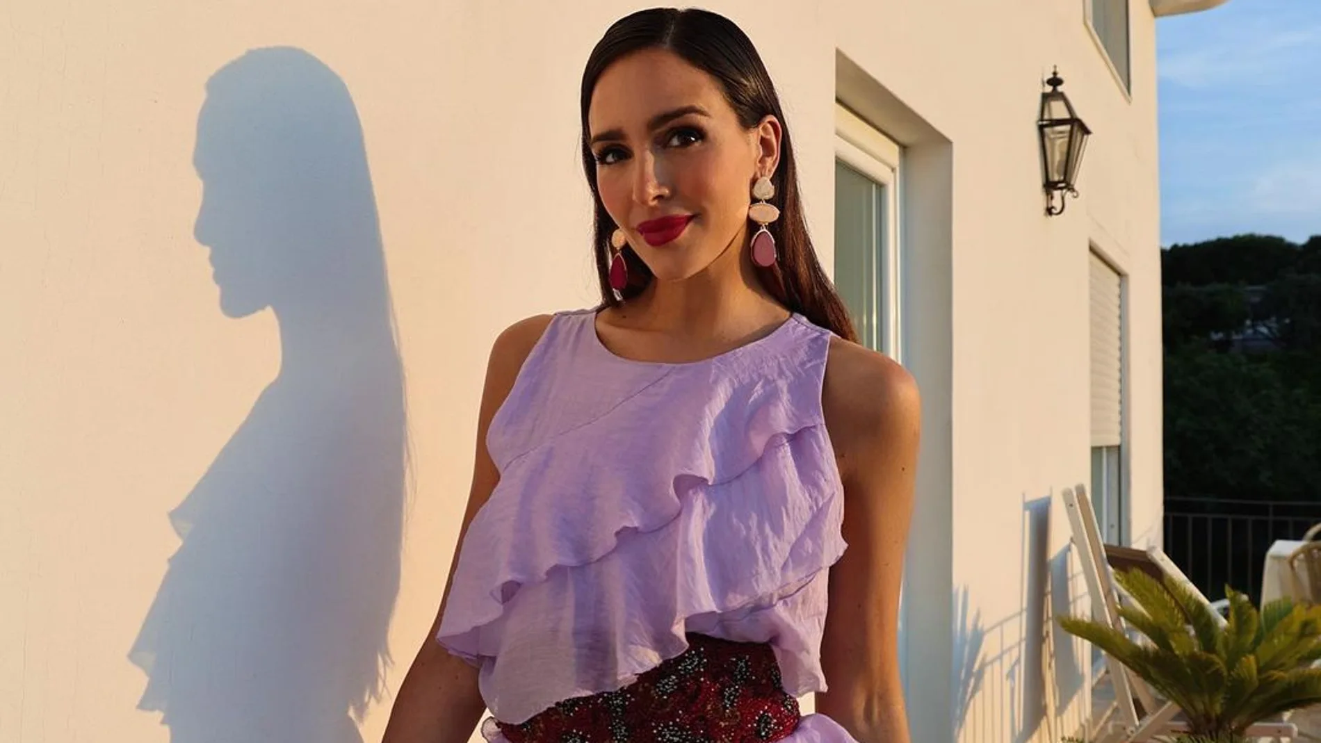 Rocío Osorno con vestido de Zara.