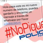 La Policía alerta del timo del "hijo que ha perdido el móvil"