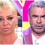 Belén Esteban y Jorge Javier Vázquez