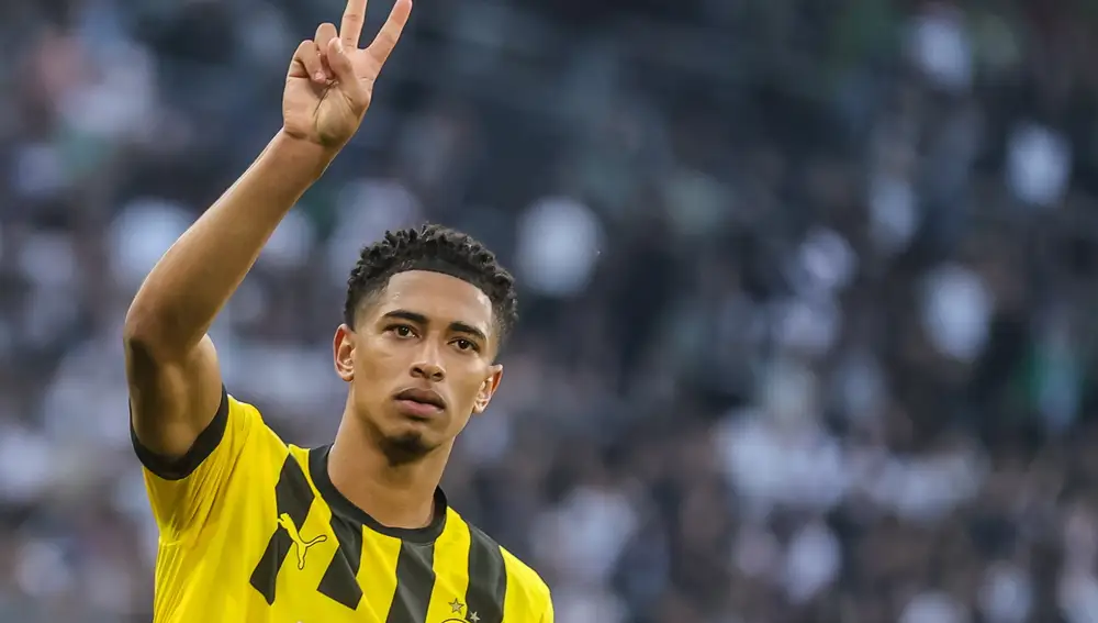 Jude Bellingham, con el Dortmund