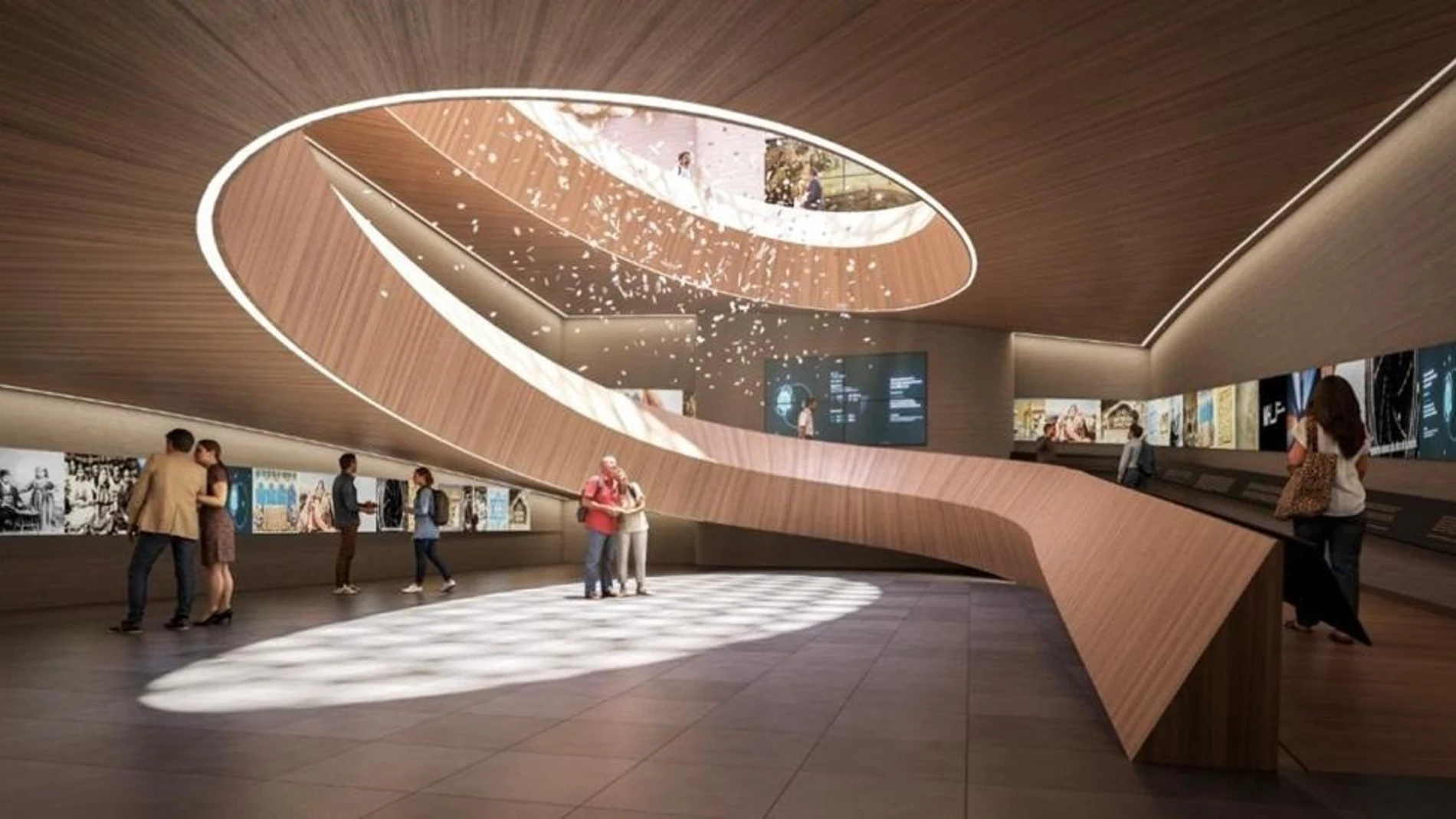 Proyección del futuro Museo HispanoJudío de Madrid.FUNDACIÓN HISPANOJUDÍA07/06/2023