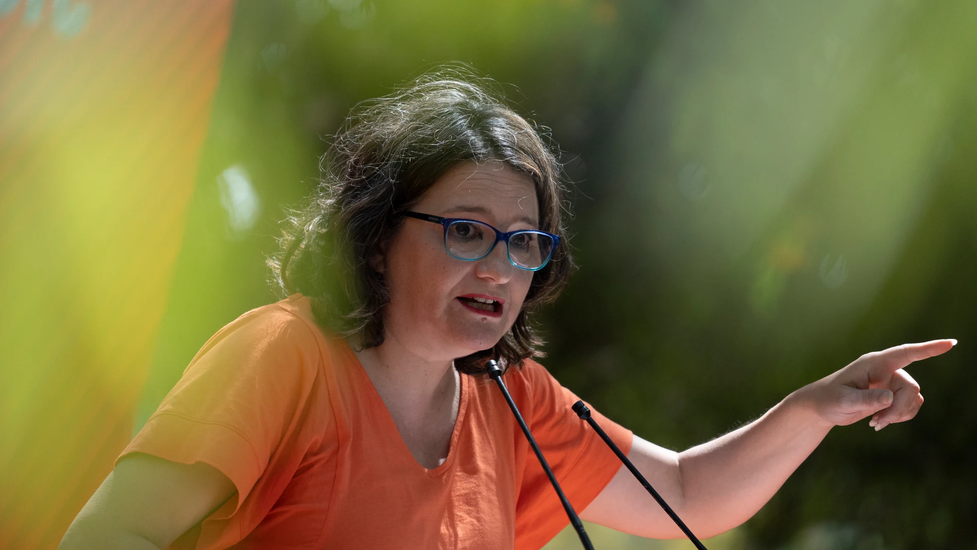 La exvicepresidenta de la Generalitat Valenciana, Mónica Oltra