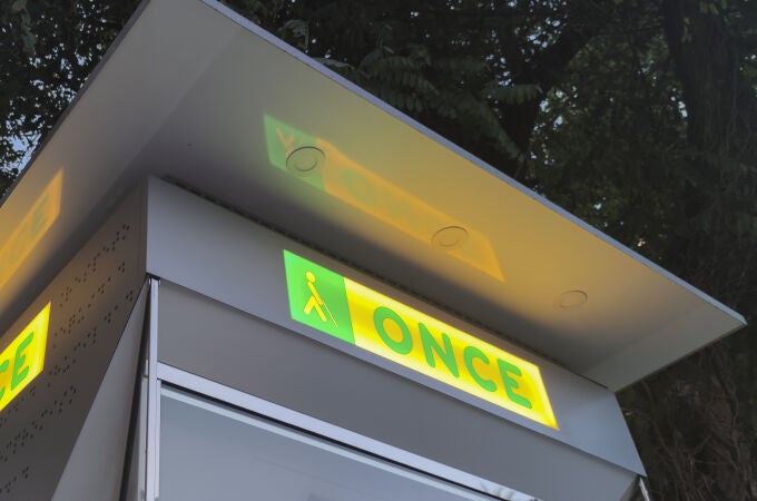 Imagen de archivo de un kiosko de la ONCE, donde se puede comprar el cupón diario