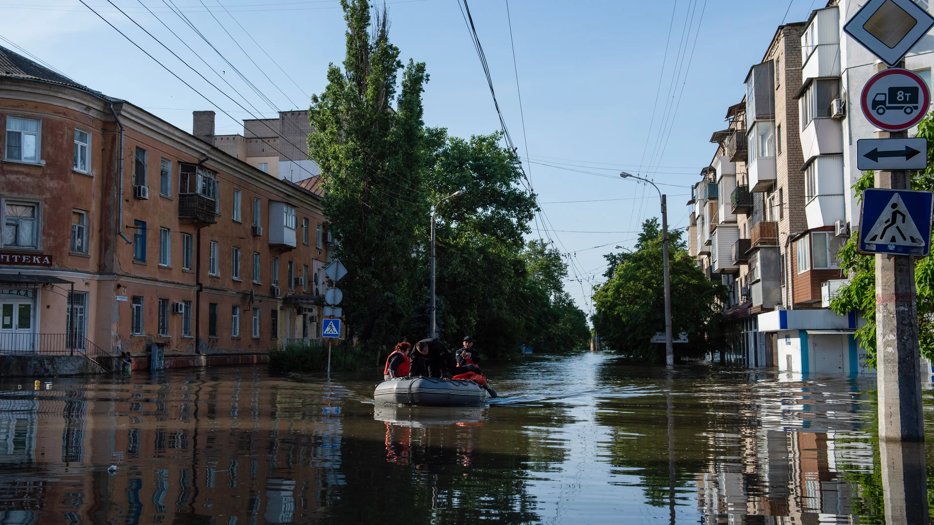Ucrania.- La ONU dice que el acceso al agua potable es "una de las principales preocupaciones" por la presa de Kajovka