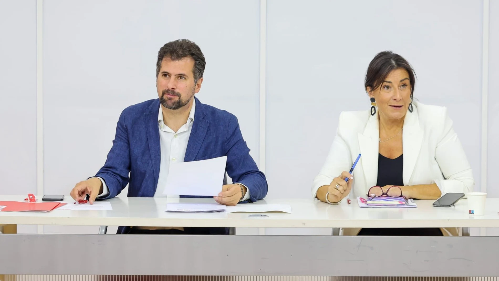 Tudanca preside la Comisión Ejecutiva Autonómica del PSOE junto a Ana Sánchez