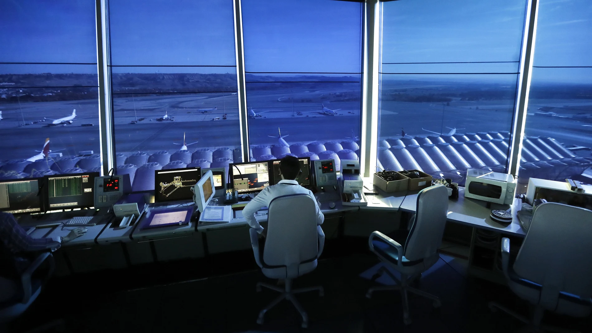 Torre de control del Aeropuerto Adolfo Suárez Madrid-Barajas