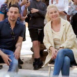Alejandro Amenábar y Belén Rueda el día de la inauguración del paseo de las estrellas de cine de Alicante.