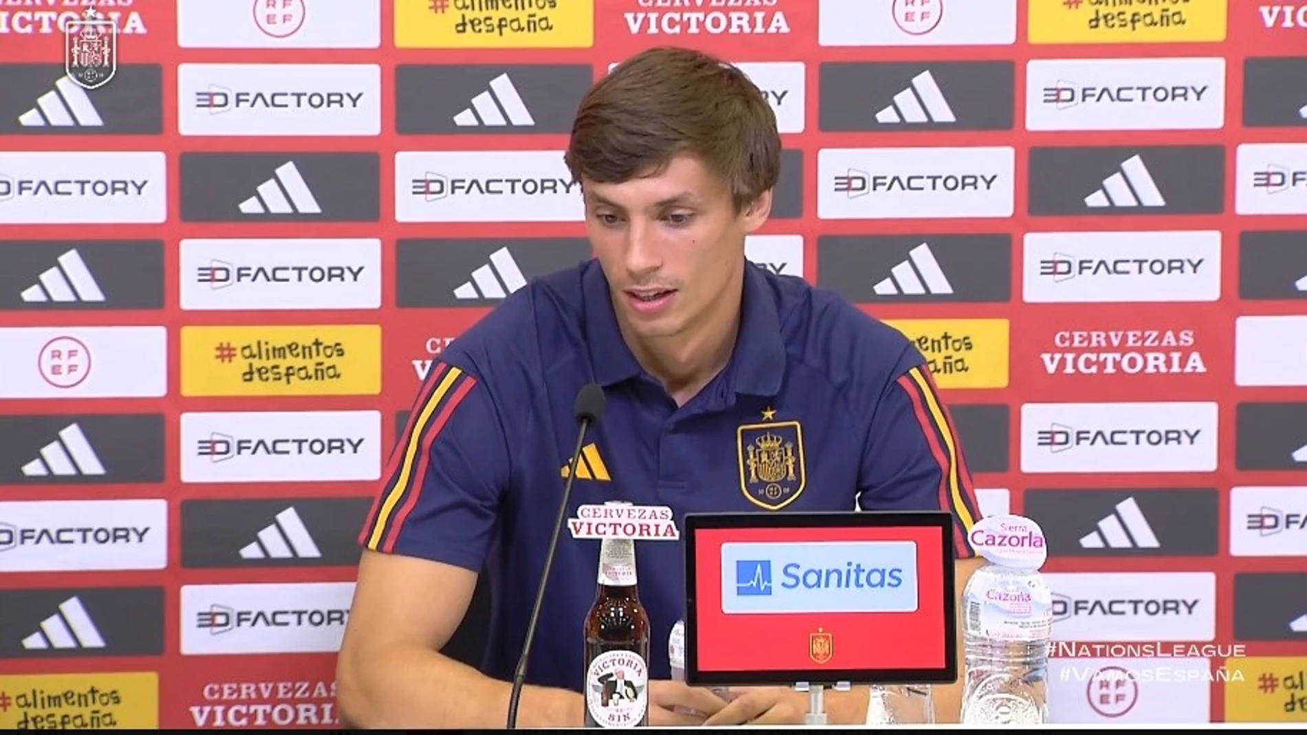 VÍDEO: Le Normand: "Deschamps me dijo que me valoraba, pero España ha estado desde el primer minuto"