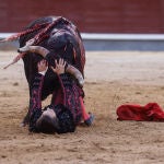El diestro Roca Rey este domingo en Las Ventas, 