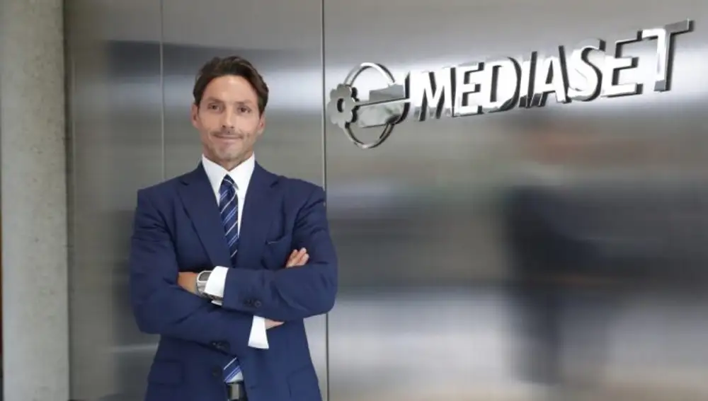 Pier Silvio Berlusconi, CEO de la compañía, en las oficinas de Mediaset