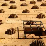 Fachada de la Casa de las Conchas en Salamanca
