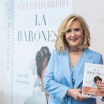 Nieves Herrero, durante la presentación de su libro La Baronesa.