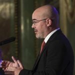 El delegado del Gobierno en Madrid, Francisco Martín participa en un desayuno informativo del Fórum Europa