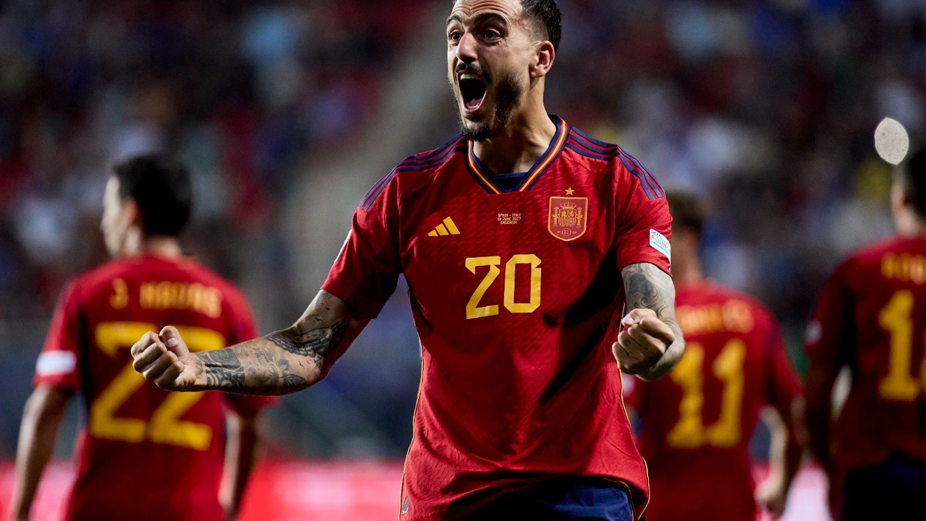 España - Italia, Joselu RFEF 15/06/2023