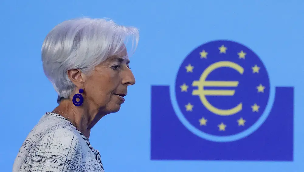 La presidenta del BCE, Christine Lagarde
