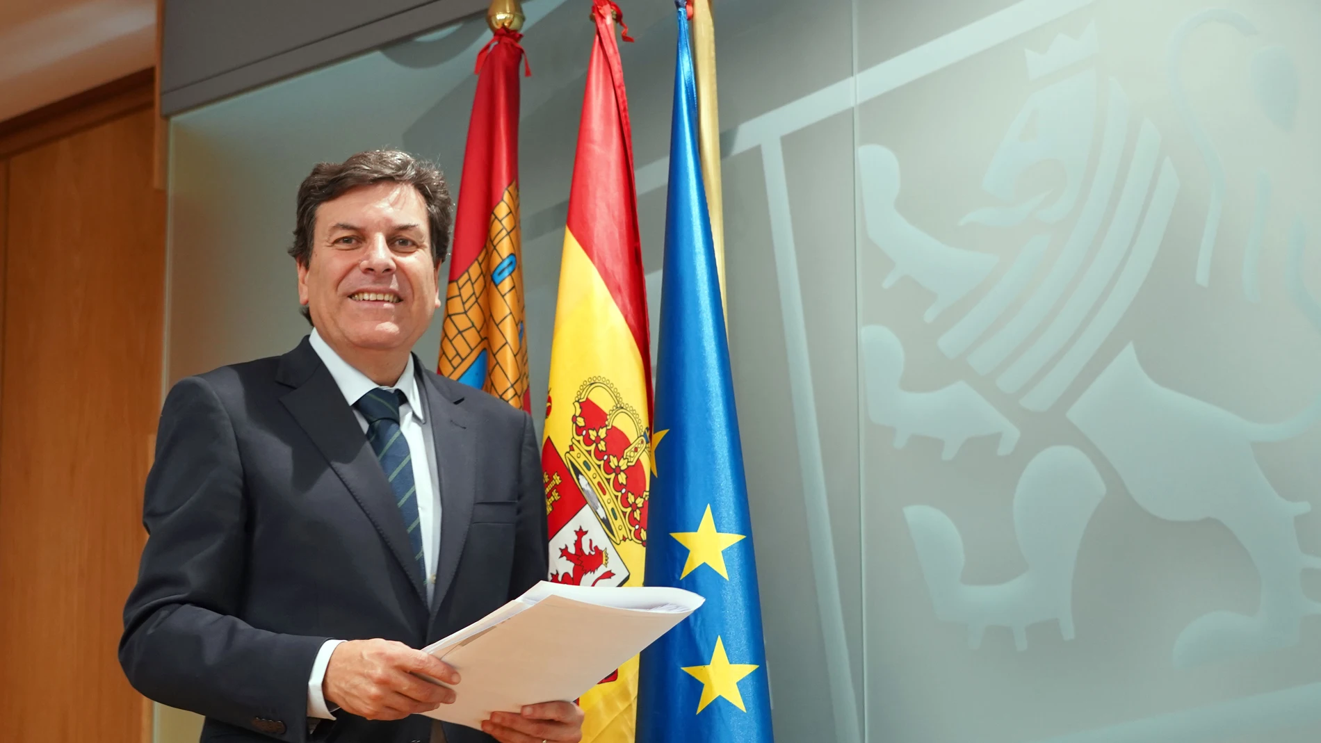 El consejero de Economía y Hacienda, Carlos Fernández Carried