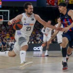 Llull, en pleno contraataque ante Kuric