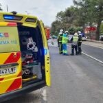Agreden a un joven de 20 años con un arma blanca en plena calle en Parla