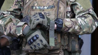 December 13, 2022, Ukraine: A soldier of the Dyke Pole separate Special Forces battalion wears his ammunition, Ukraine. 30/05/2023