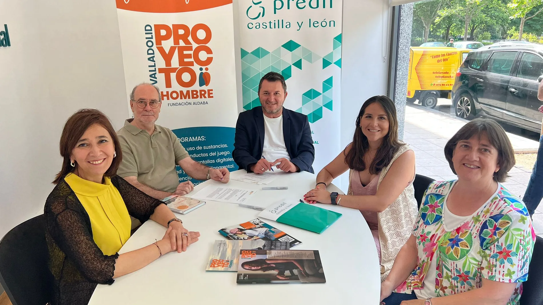 PREDIF Castilla y León y Fundación Aldaba-Proyecto Hombre Valladolid suscriben el convenio de colaboración